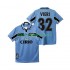 Camisola SS Lazio VIERI 32 Retro Homem Equipamento Primeiro 1998 1999 Manga Curta
